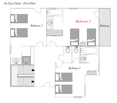 Bedroom Two Floor Plan